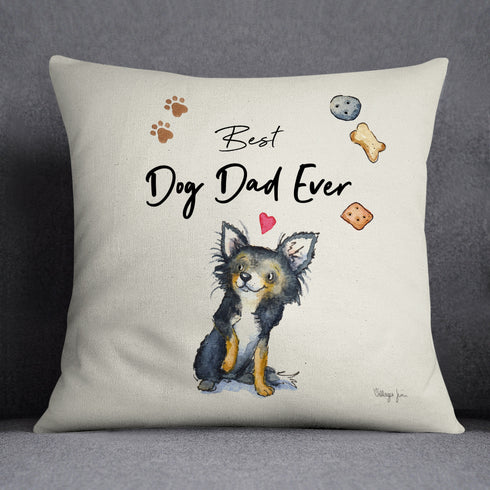 Best Dog Dad Chihuahua Cushion